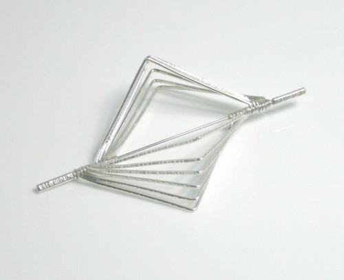 Right Angle Articulated Brooch