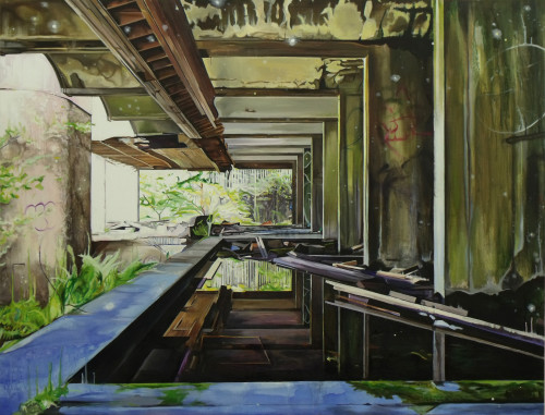 Drift - 130 x 170 cm - Oil on canvas