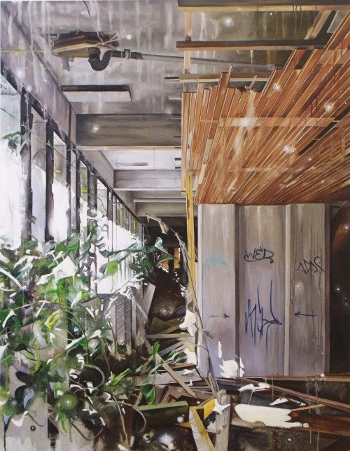 Merge - 145 x 115 cm - Oil on canvas
