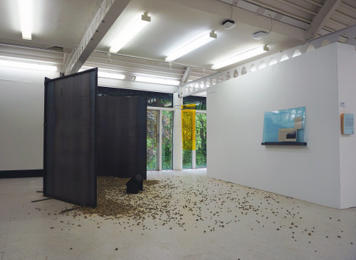 Instal 1 Quarry, Acoustic steel reflectors, with sound