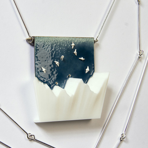 Powdering Sky Necklace No. 2