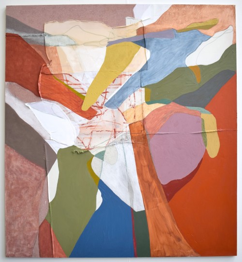Lochnagar, oil on mixed materials, 170x200cm