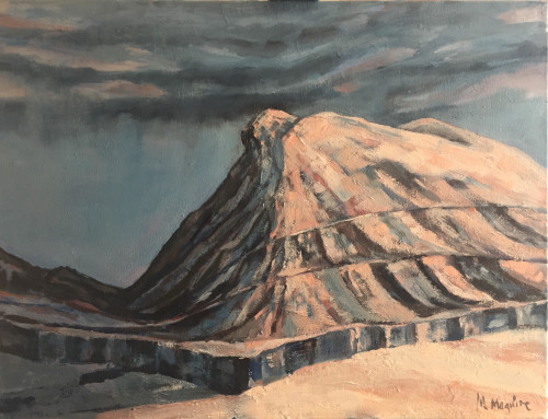 Arthur's Seat In Winter