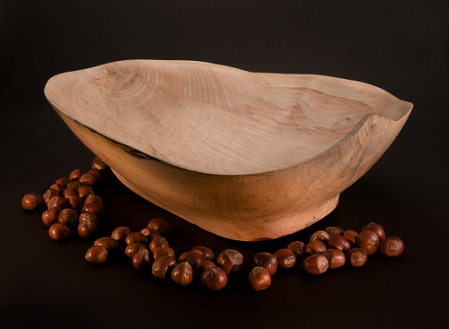 Rocking beech bowl