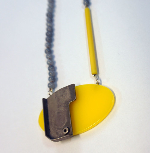 Ultimate Sunshine Yellow Oval Necklace