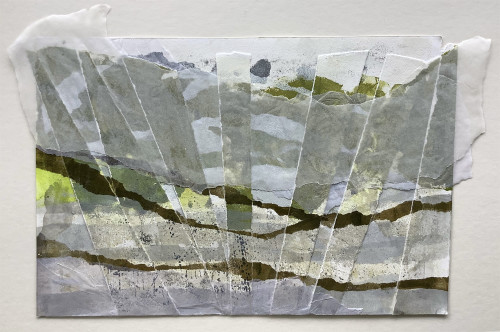 Chwarel Minera/Mineral Quarry walk 2021 (mixed media print)