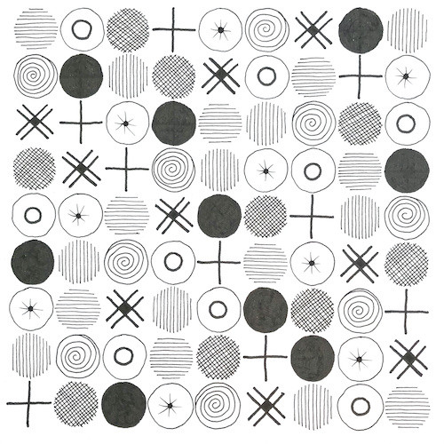 Sudoku Circles black and white 2021