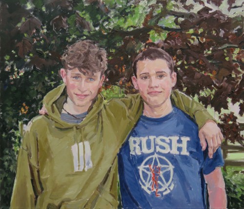 Brothers, 32 x 28
