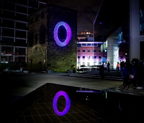 Lasertonic at Leeds Light Night 2021