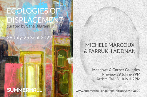 ECOLOGIES OF DISPLACEMENT exhibition at Summerhall Aug-Sept 2022