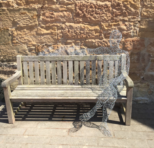 Seated Figure (Wire)