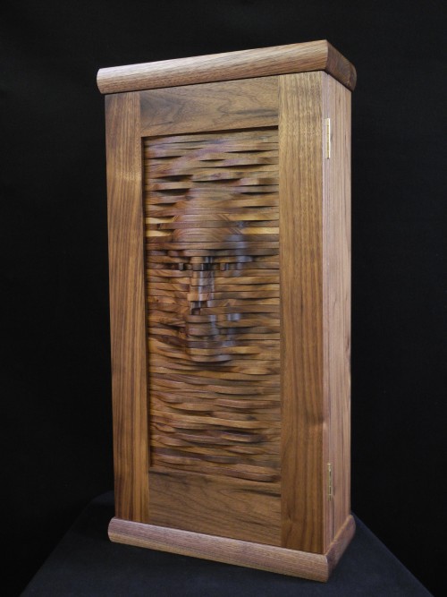 Visage Cabinet, Black Walnut