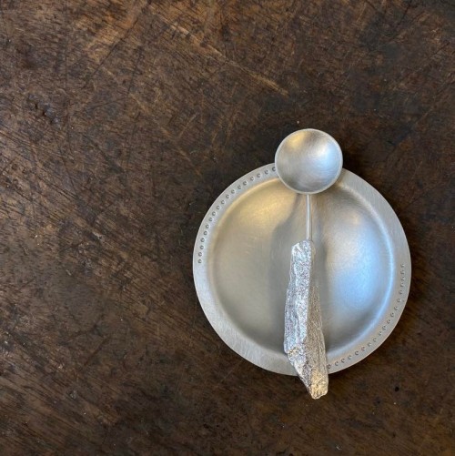 Nut Dish & Serving Spoon