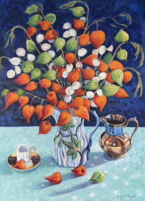 Still Life with Chinese Lanterns