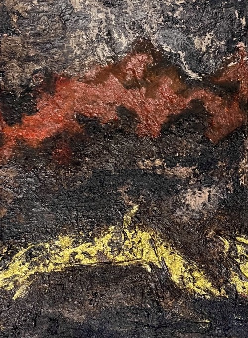 A wound from which the Earth does not bleed