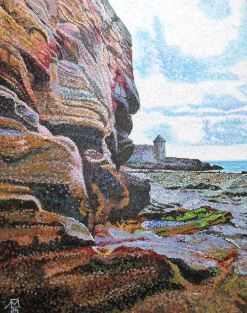 By Ravenscraig Castle