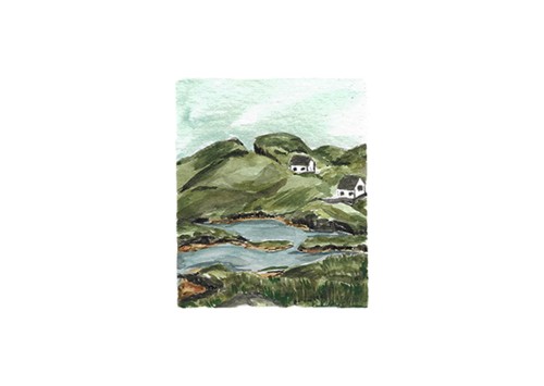 Houses on the hill