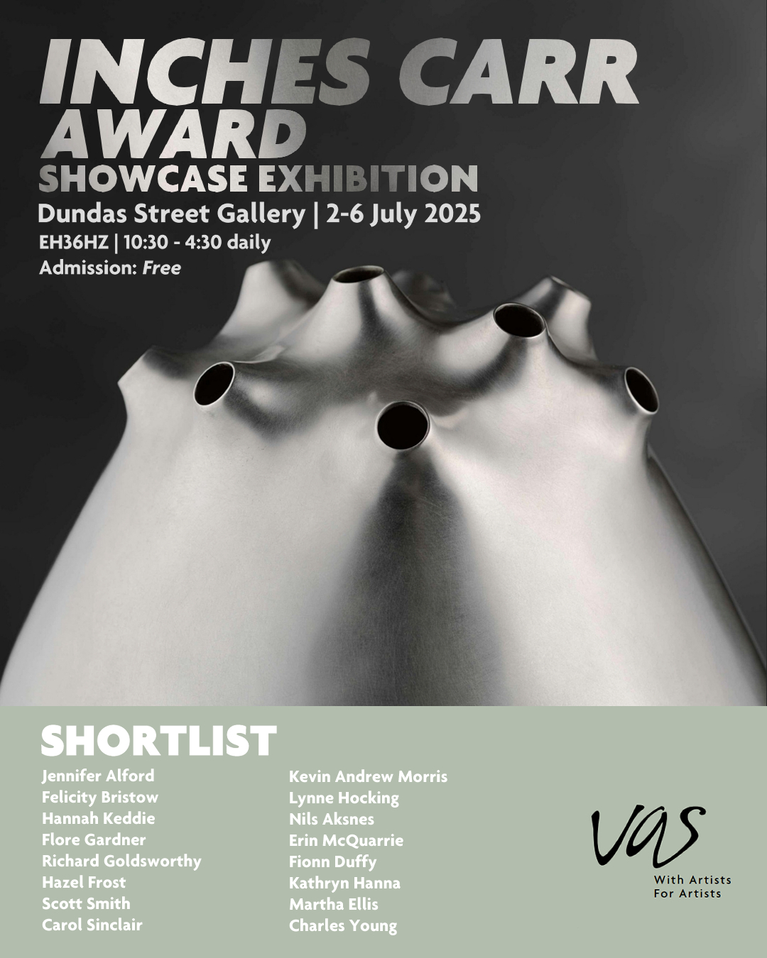 Introducing Inches Carr Craft Development Award Shortlisted Artists 2025