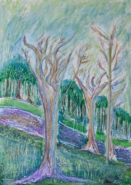 Sculpture of trees 6