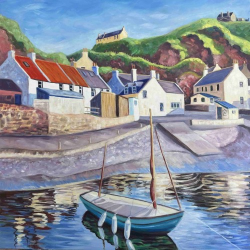 Reflections - Pennan Harbour
