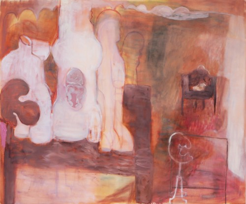Anatomy Museum (2025), oil on canvas