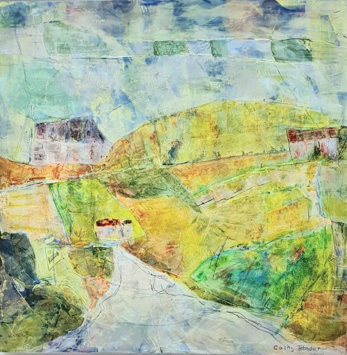 planning permission 60x60cm, 65x65cm framed