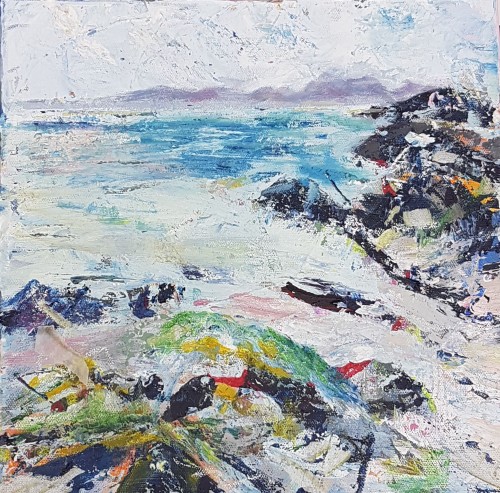shorescape 2 , acrylic 12x12