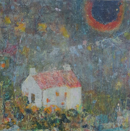 eclipse laundry 50x50cm, 55x55cm framed