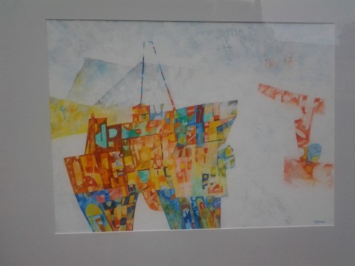 Oil Rigg and Sea Haar 2