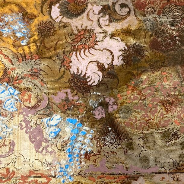 Fragment 21x26cm Mixed Media On Panel