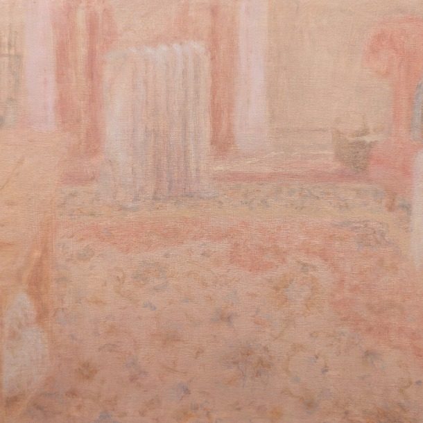 'uncle Paul's', Niamh Hughes, 2025, 29.7 X 342cm, Oil On Board