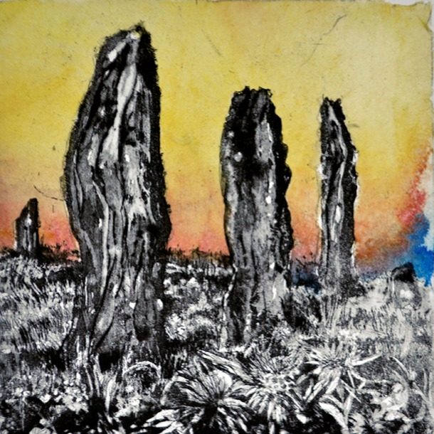 Assemblage Of Ancient Druids C King Vas