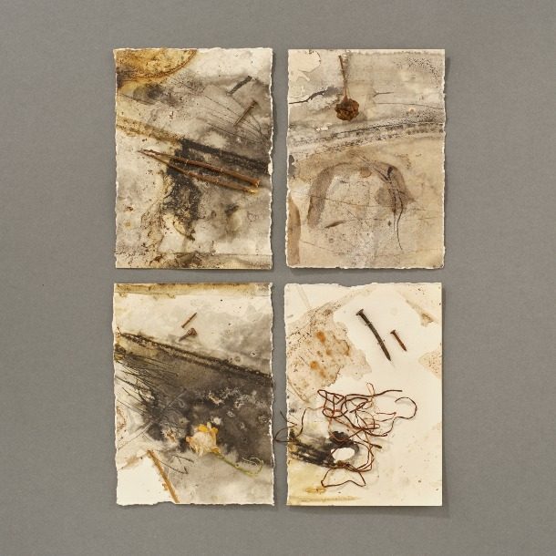 'four Studies On Paper'