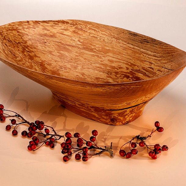 Carved Beech Wood Bowl Handmade By Andy Bunn Woodwork (3)