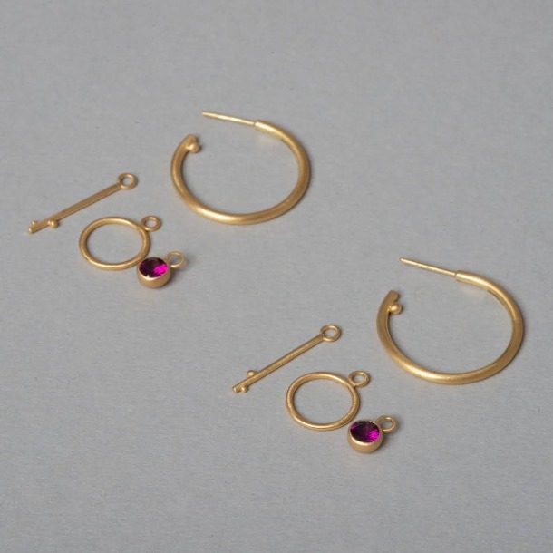 Fairtrade Gold Hoops Fiona Luing