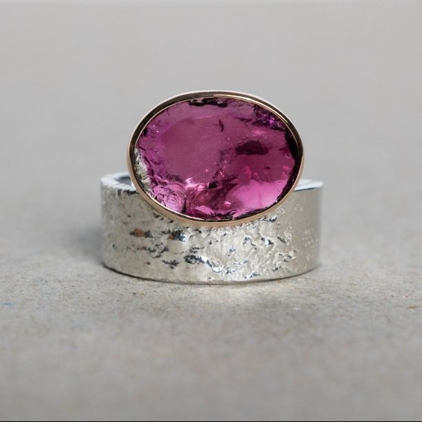 Luing Smith Tourmaline Ring (credit Martin Alan Smith)