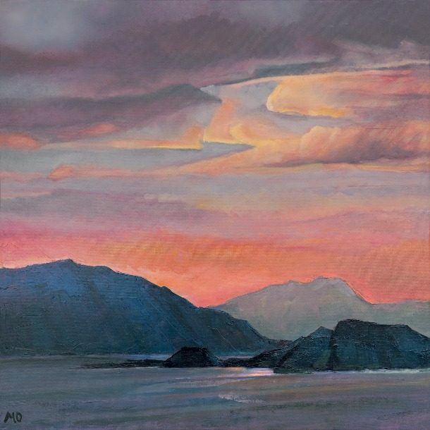 Maria Canvas Sunset & Islands