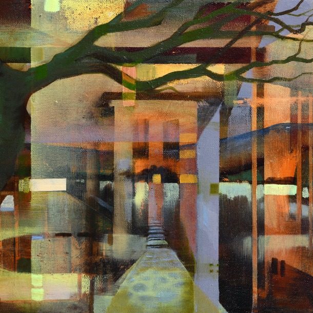 Remembering Outside.oil On Panel.25x30cm.frame 36x46cm. £895.