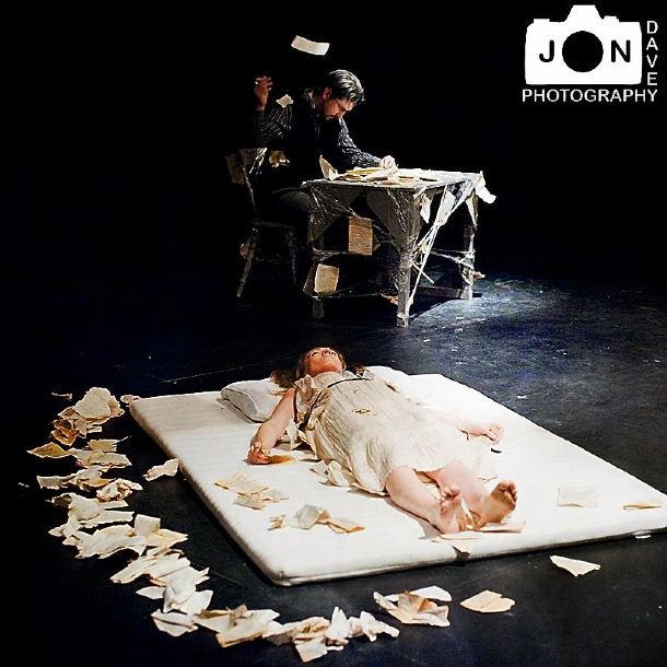 1 The Revolutionary Upstairs – Kirsty G Baxter – Still Of Performance Featuring Actors, Set, Costume And Props Design